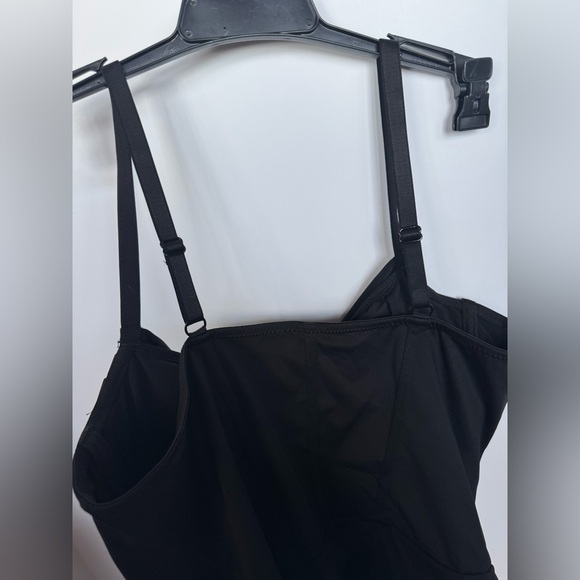 Popilush Corset Bodysuit for Women Tummy Control Shapewear Cowl Neck Tops Thong - Picture 10 of 10